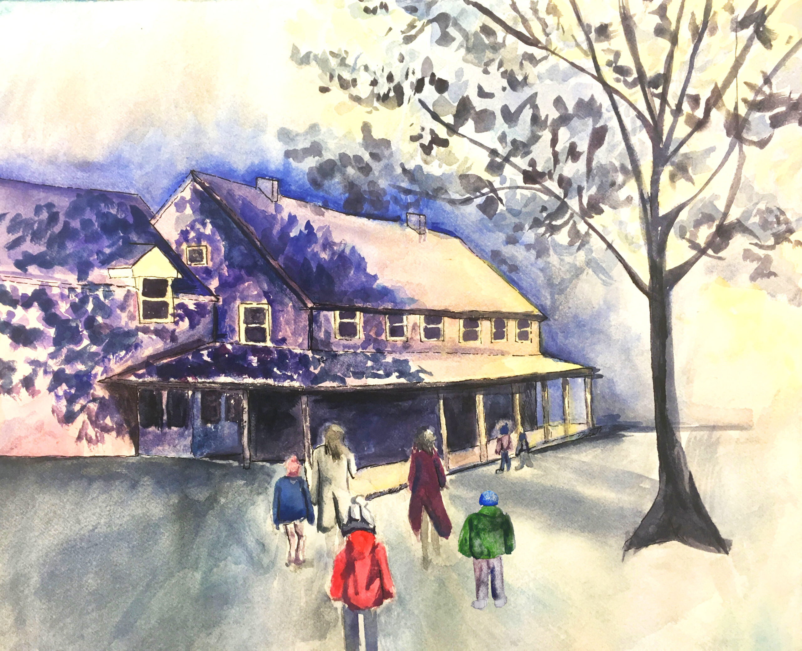 Student Painting from Abington Friends